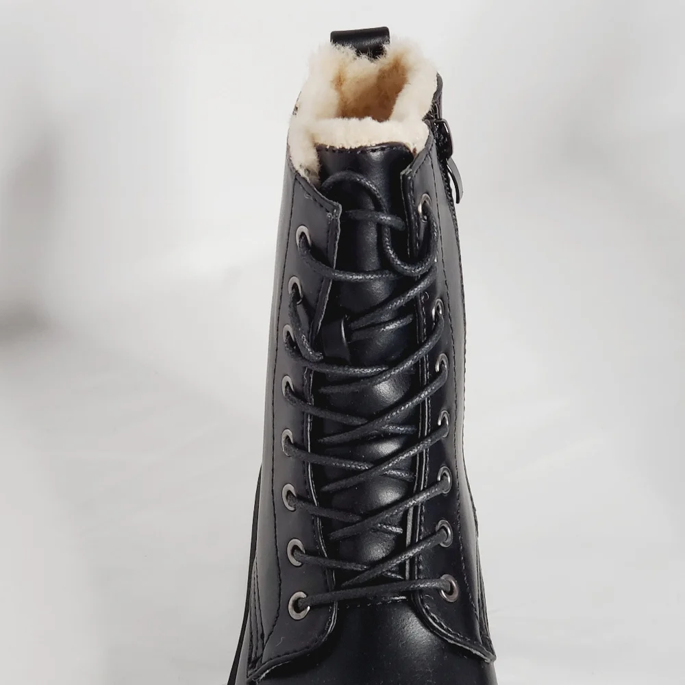 Steve Madden Women's Bolero Combat Boots - Picture 3 of 9